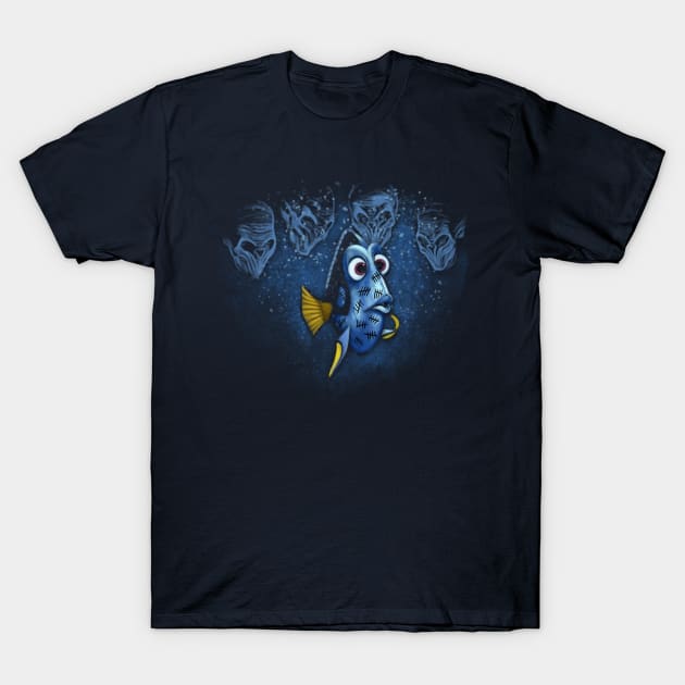 Finding Who T-Shirt by Art By James Hance